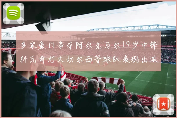 多家豪门争夺阿尔克马尔19岁中锋科瓦奇尤文切尔西等球队表现出浓厚兴趣